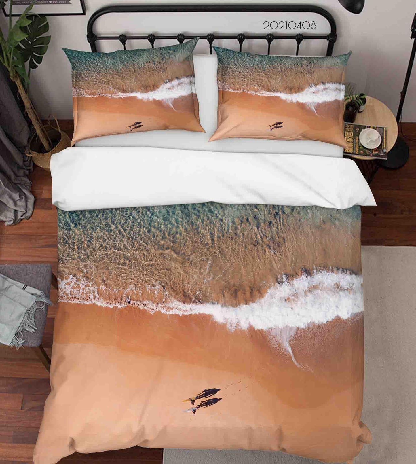 3D Beach Landscape Quilt Cover Set Bedding Set Duvet Cover Pillowcases 62