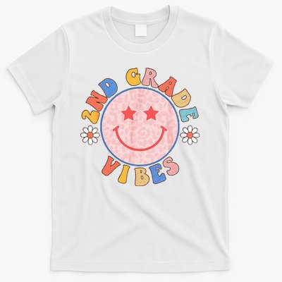2nd Grade Vibes Back To School Funny Teacher Student T-Shirt
