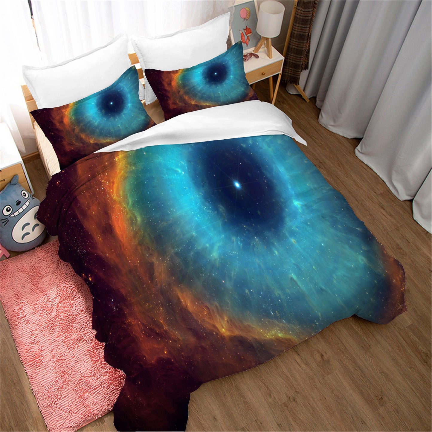 3D Abstract Space Universe Quilt Cover Set Bedding Set Duvet Cover Pillowcases 125