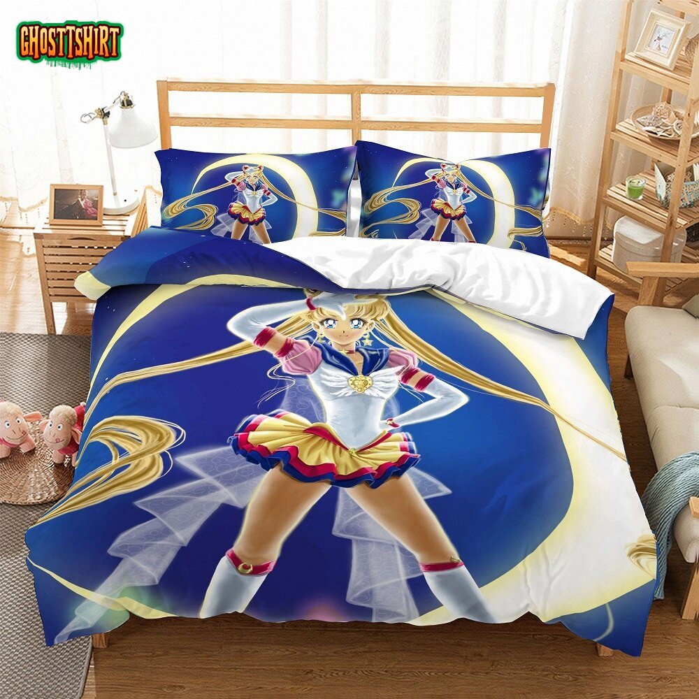 3-Piece-Anime-Sailor-Moon-Bedding-Set