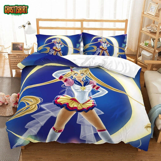3-Piece-Anime-Sailor-Moon-Bedding-Set