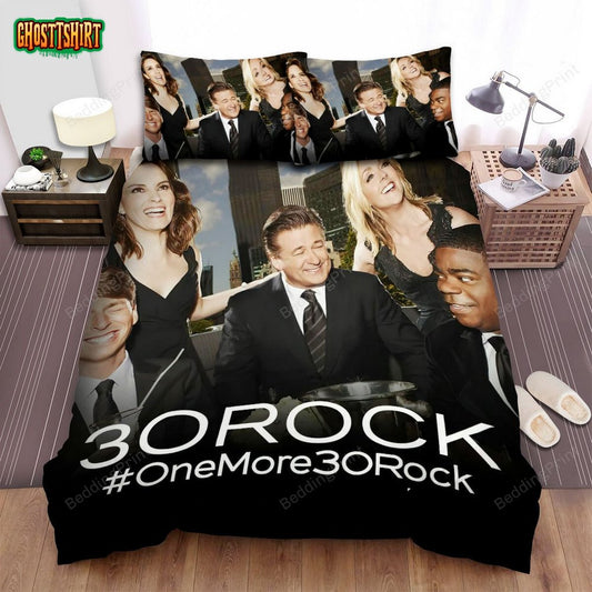 30 Rock (2006–2013) Movie Poster Ver 3 Bed Sheets Duvet Cover Bedding Set