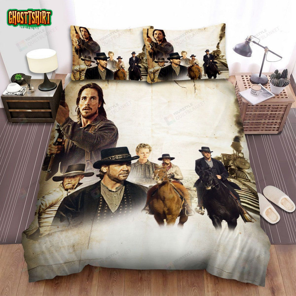 310 To Yuma Characters Photo Movie Bed Sheets Spread Comforter Duvet Cover Bedding Set