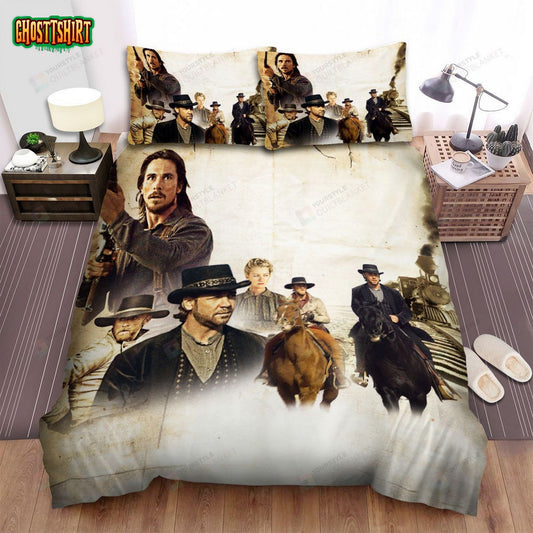 310 To Yuma Characters Photo Movie Bed Sheets Spread Comforter Duvet Cover Bedding Set