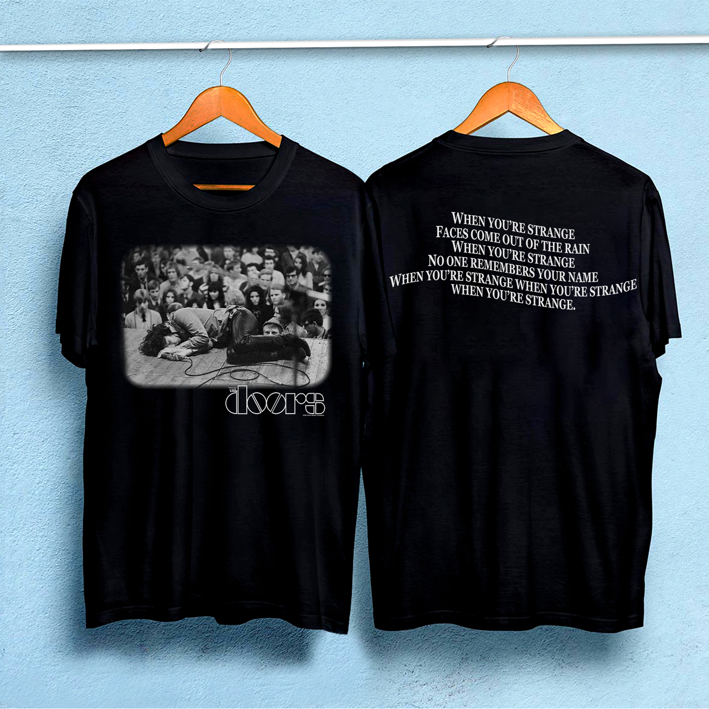 Vintage The Doors Jim Morrison Merch T-shirt