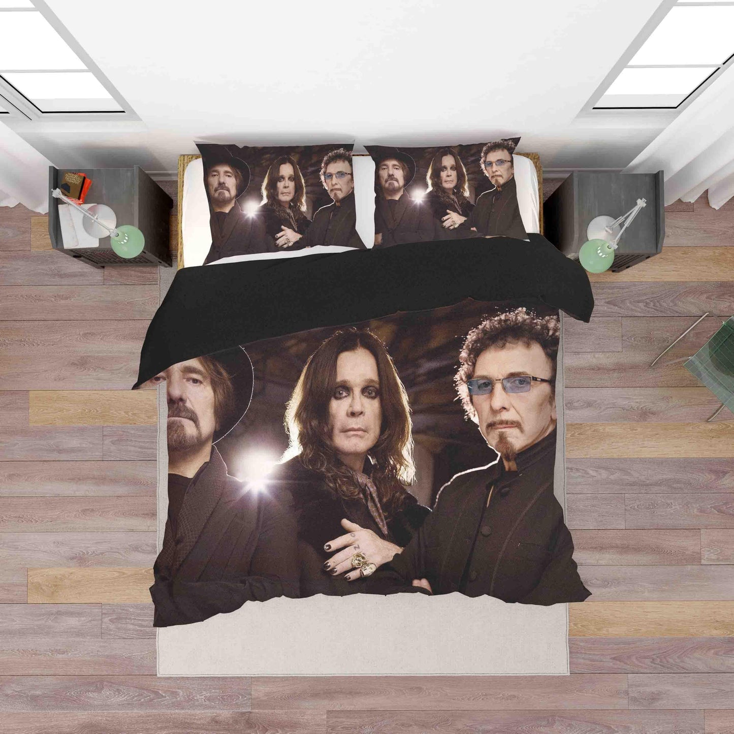 3D Black Sabbath Quilt Cover Set Bedding Set Duvet Cover Pillowcases SF05