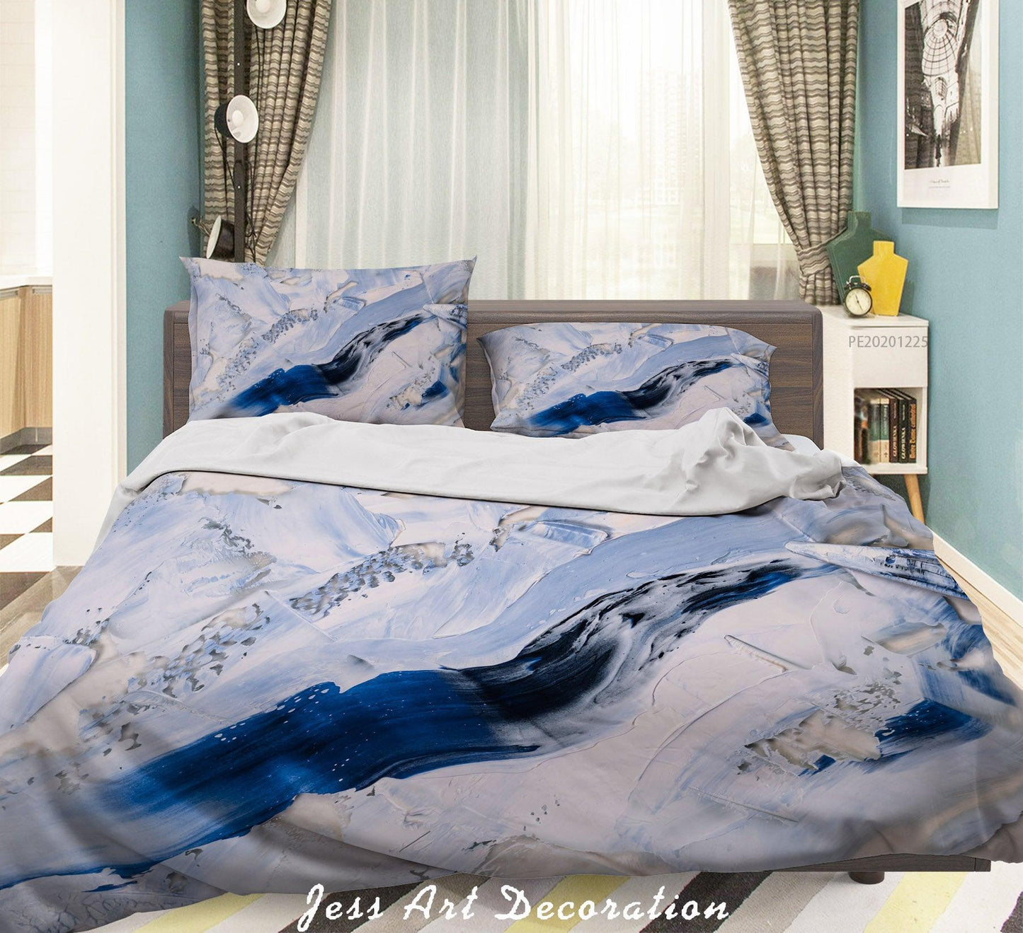 3D Abstract Graffiti Pattern Quilt Cover Set Bedding Set Duvet Cover Pillowcases 34