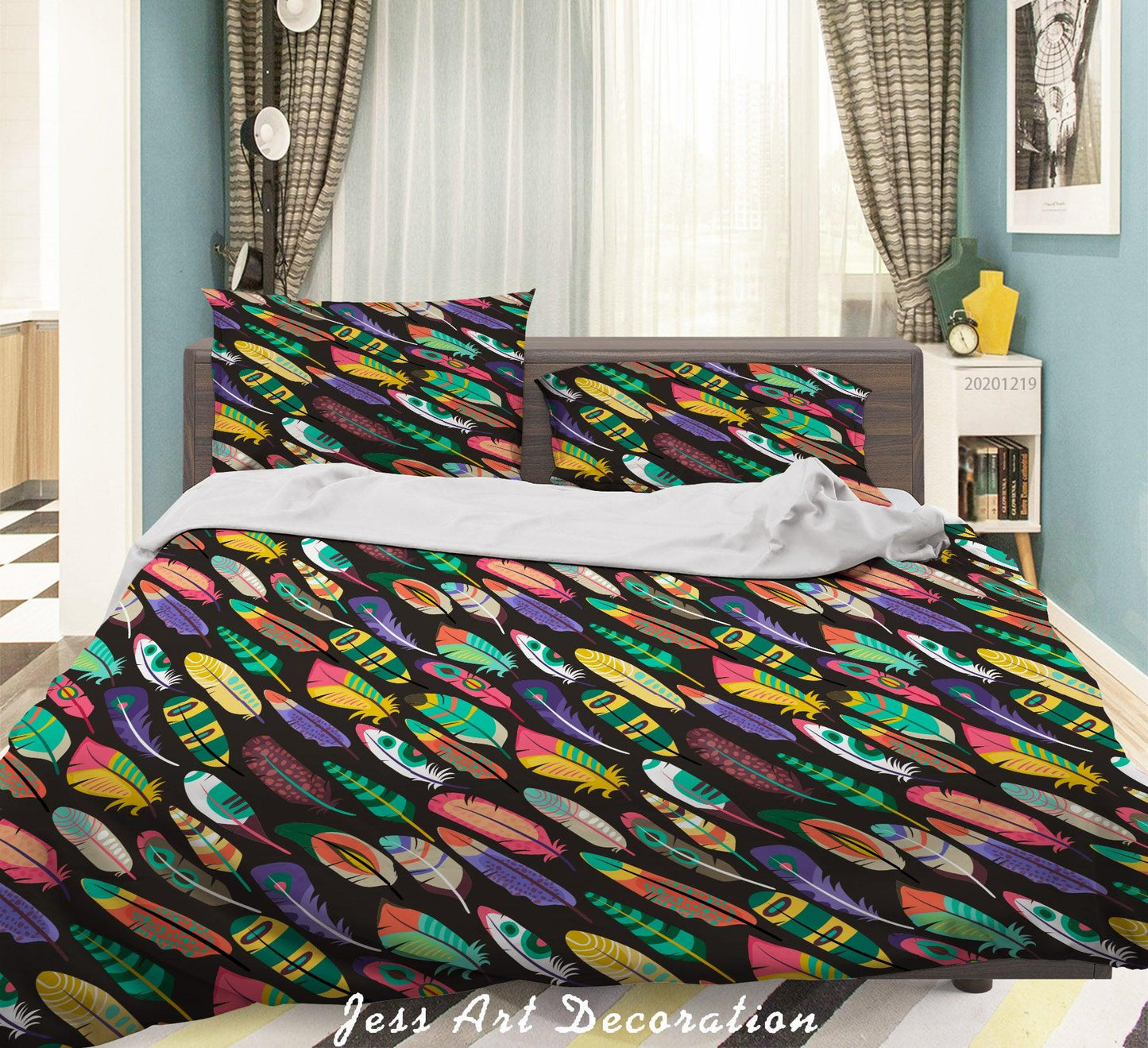 3D Abstract Geometric Pattern Quilt Cover Set Bedding Set Duvet Cover Pillowcases 39