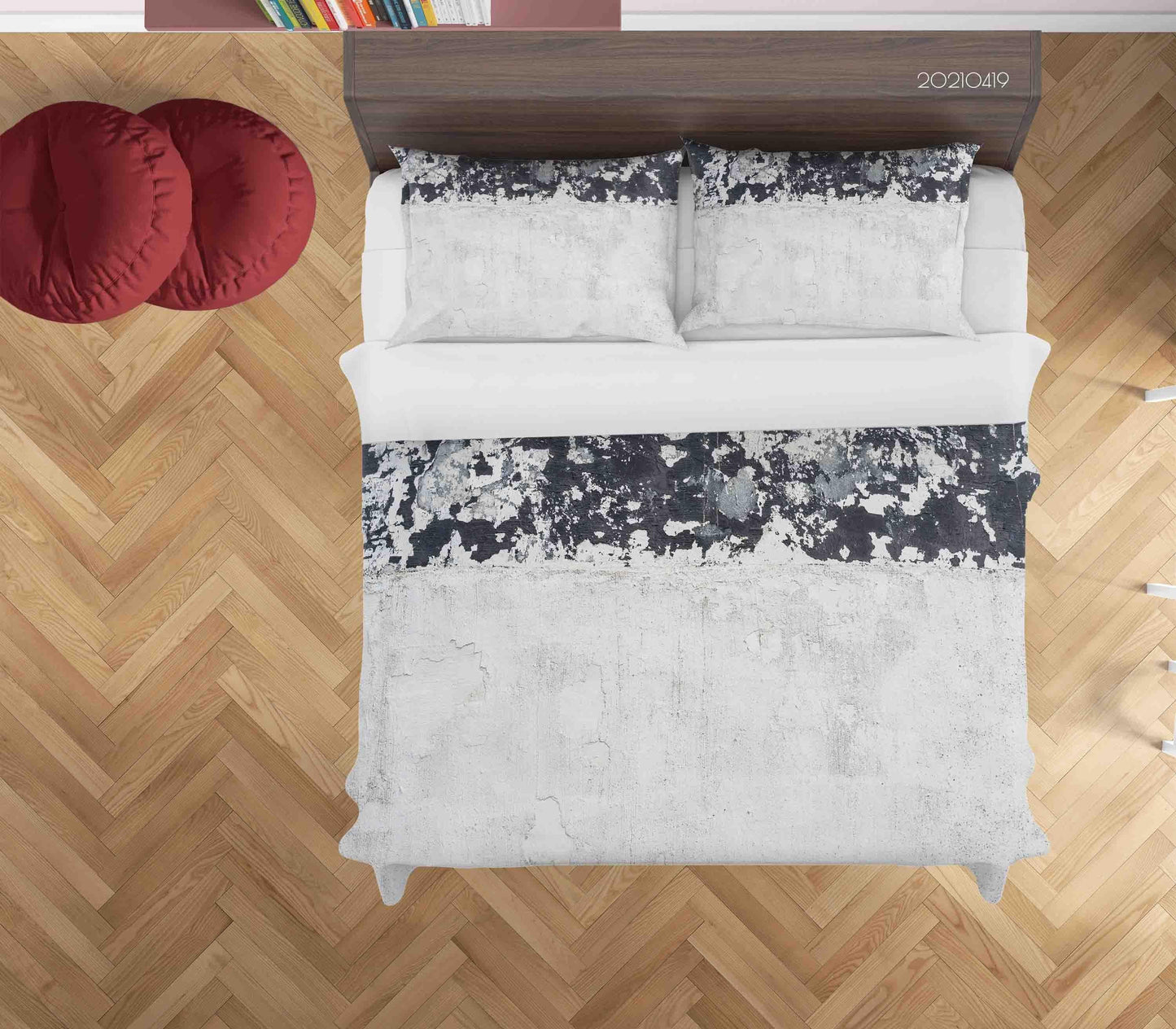 3D Abstract Mottled Graffiti Quilt Cover Set Bedding Set Duvet Cover Pillowcases 218