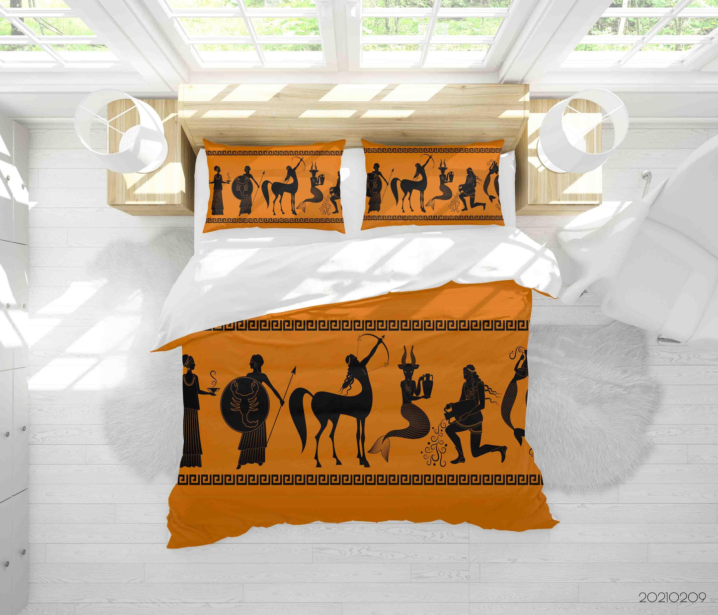 3D African Style Quilt Cover Set Bedding Set Duvet Cover Pillowcases 327