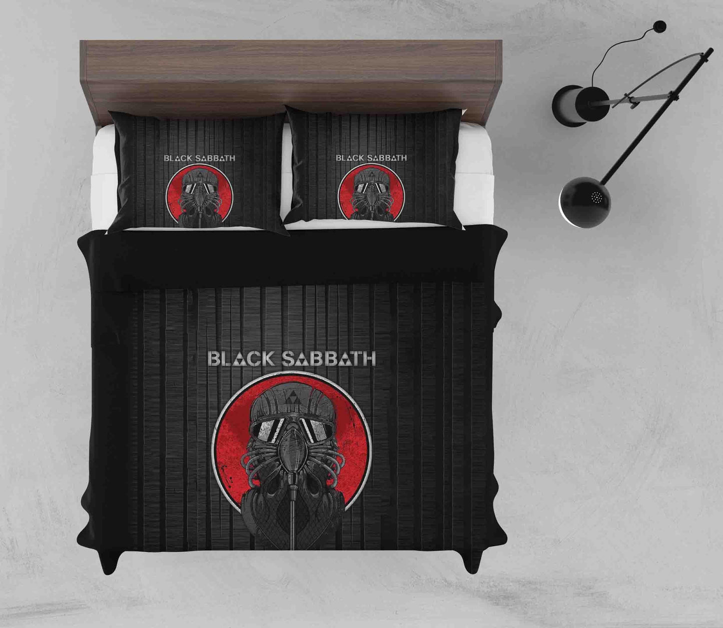 3D Black Sabbath Quilt Cover Set Bedding Set Duvet Cover Pillowcases SF98