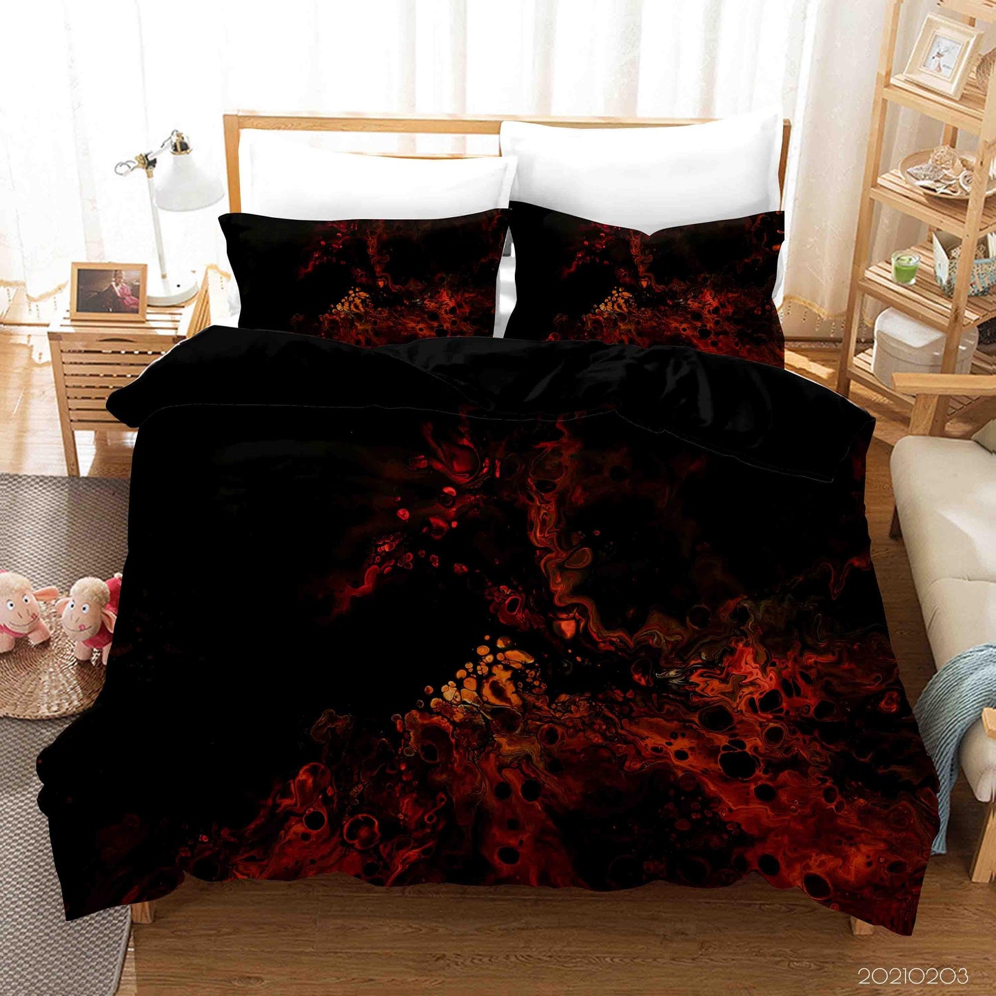3D Abstract Marble Texture Quilt Cover Set Bedding Set Duvet Cover Pillowcases 31