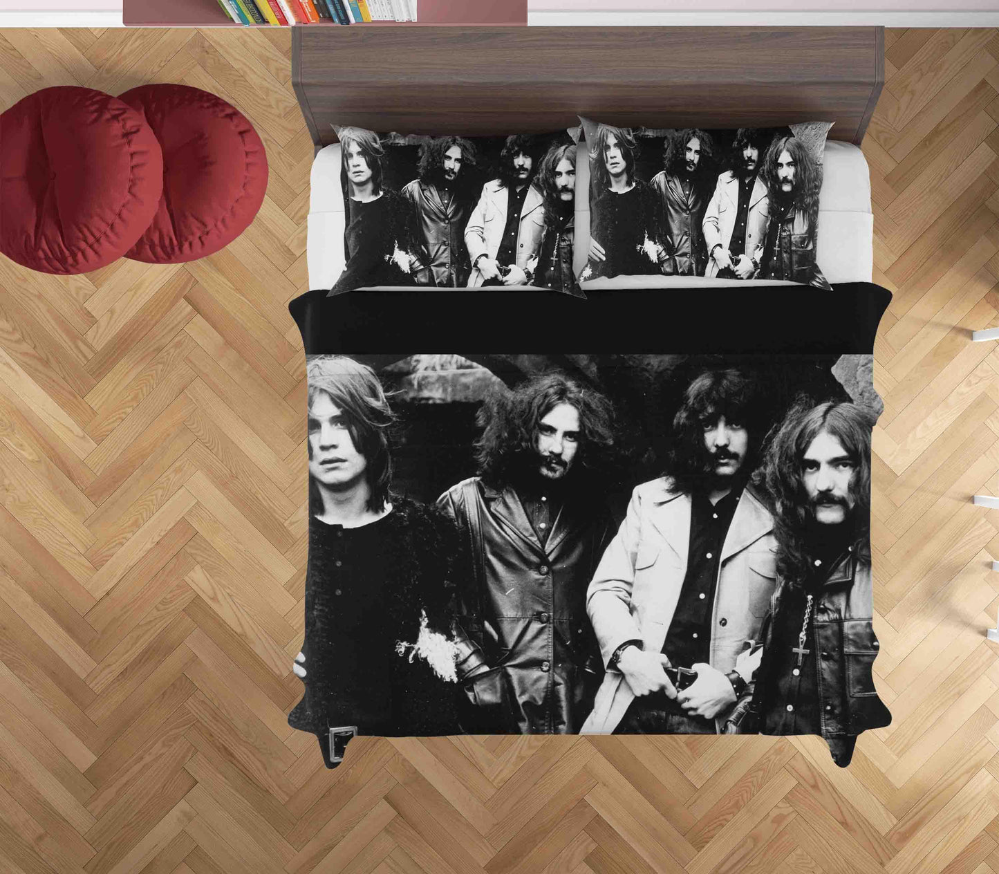3D Black Sabbath Quilt Cover Set Bedding Set Duvet Cover Pillowcases SF15