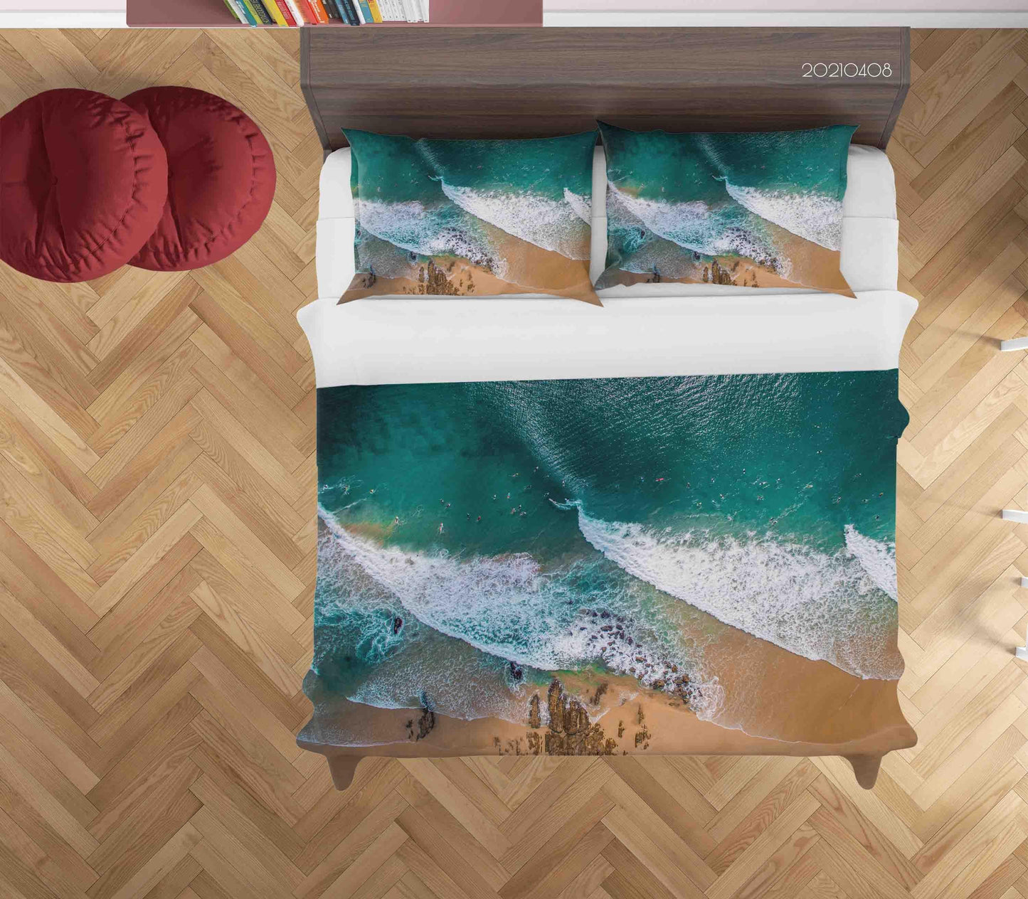 3D Beach Landscape Quilt Cover Set Bedding Set Duvet Cover Pillowcases 14