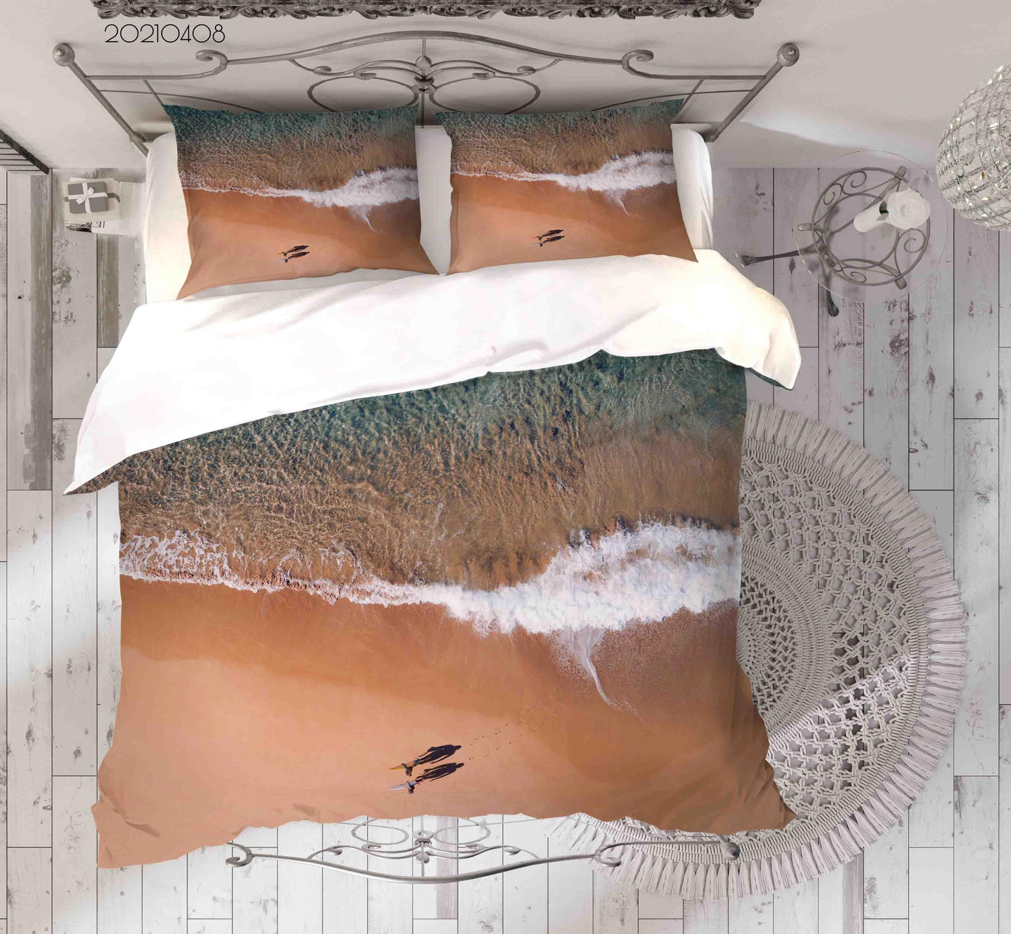 3D Beach Landscape Quilt Cover Set Bedding Set Duvet Cover Pillowcases 62