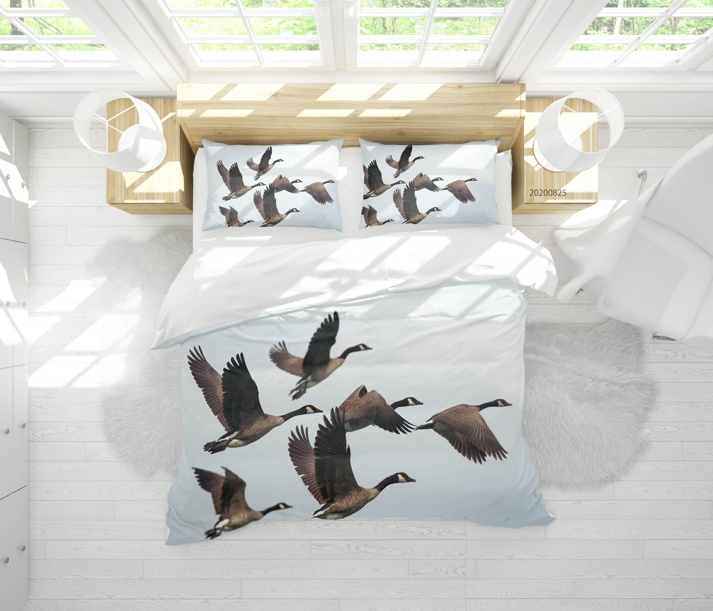 3D Animal Nature Lanruo Quilt Cover Set Bedding Set Duvet Cover Pillowcases WJ 3323
