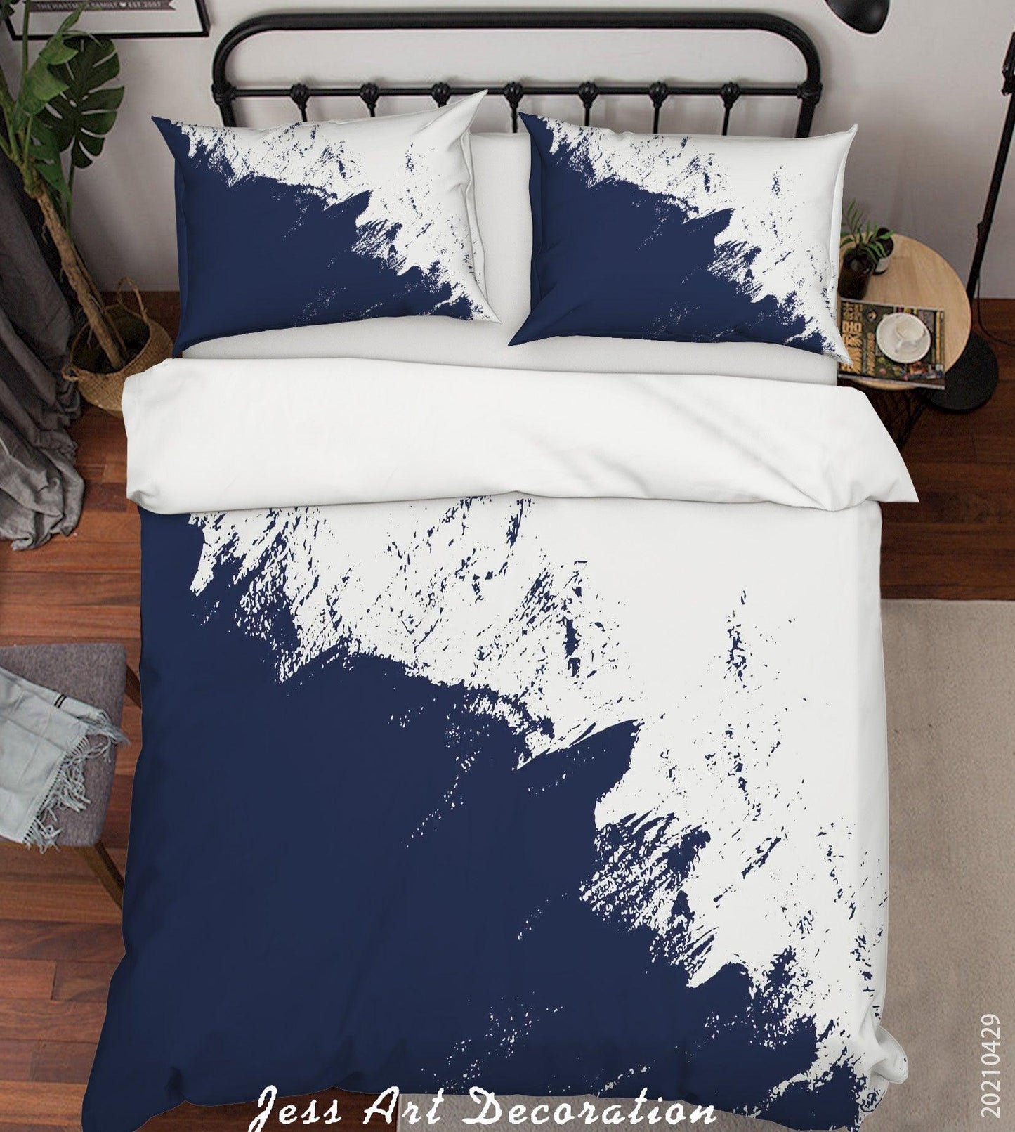 3D Abstract Graffiti Quilt Cover Set Bedding Set Duvet Cover Pillowcases 215