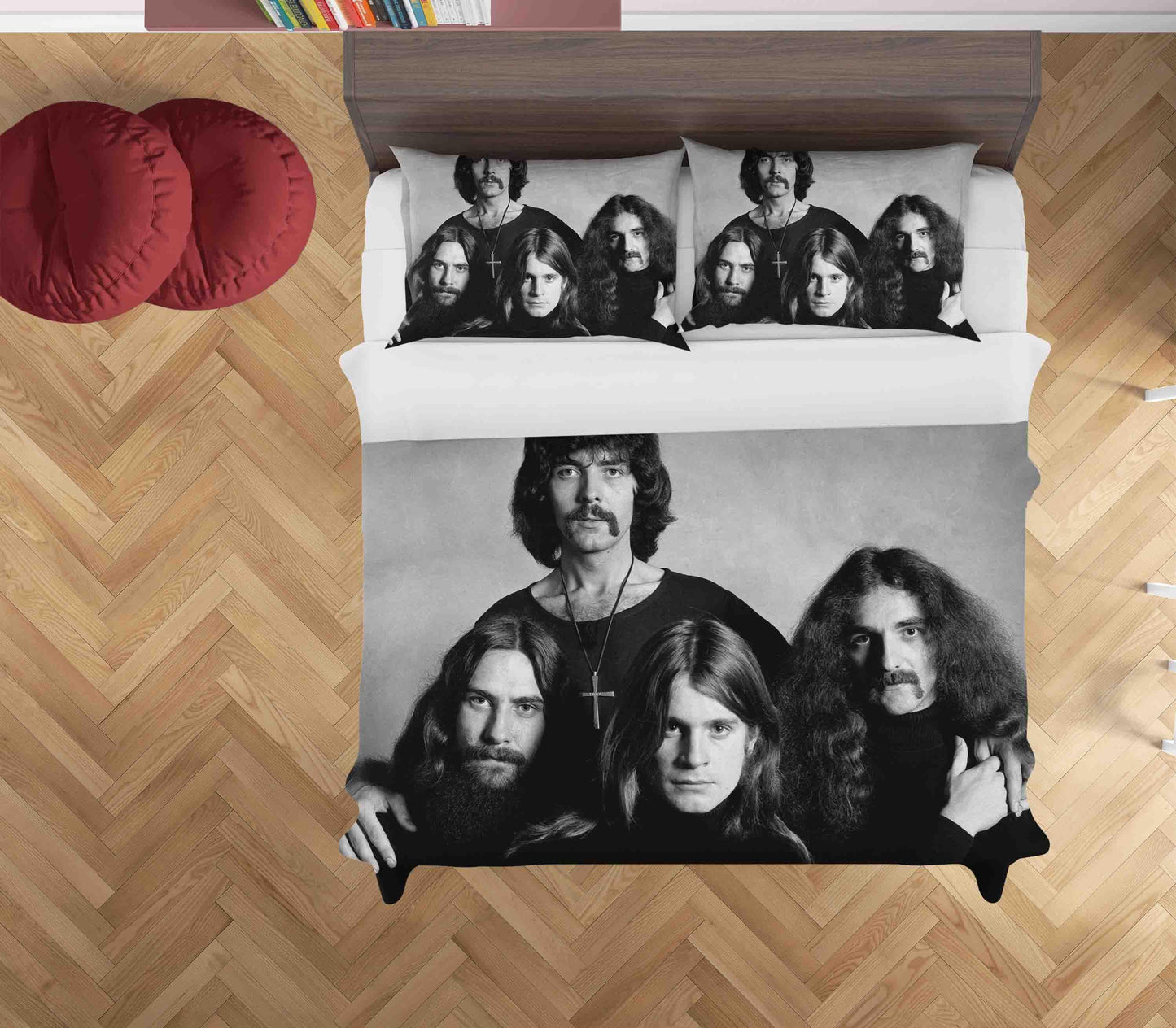 3D Black Sabbath Quilt Cover Set Bedding Set Duvet Cover Pillowcases SF46