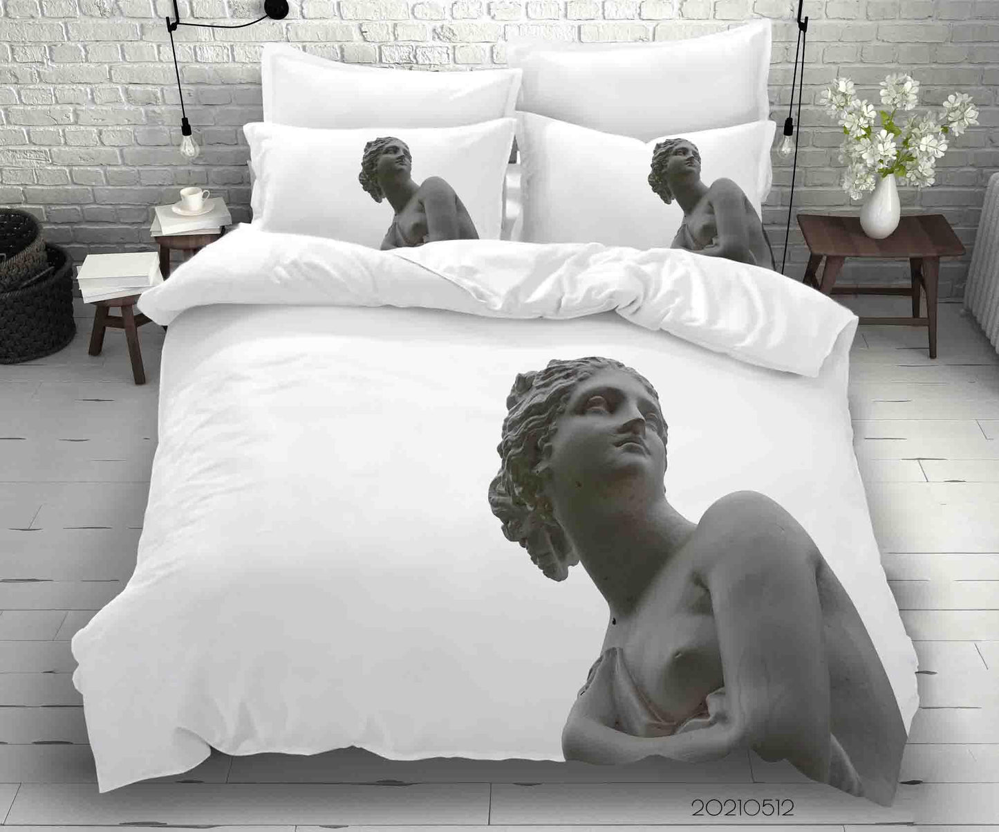 3D Art Sculpture Quilt Cover Set Bedding Set Duvet Cover Pillowcases 304