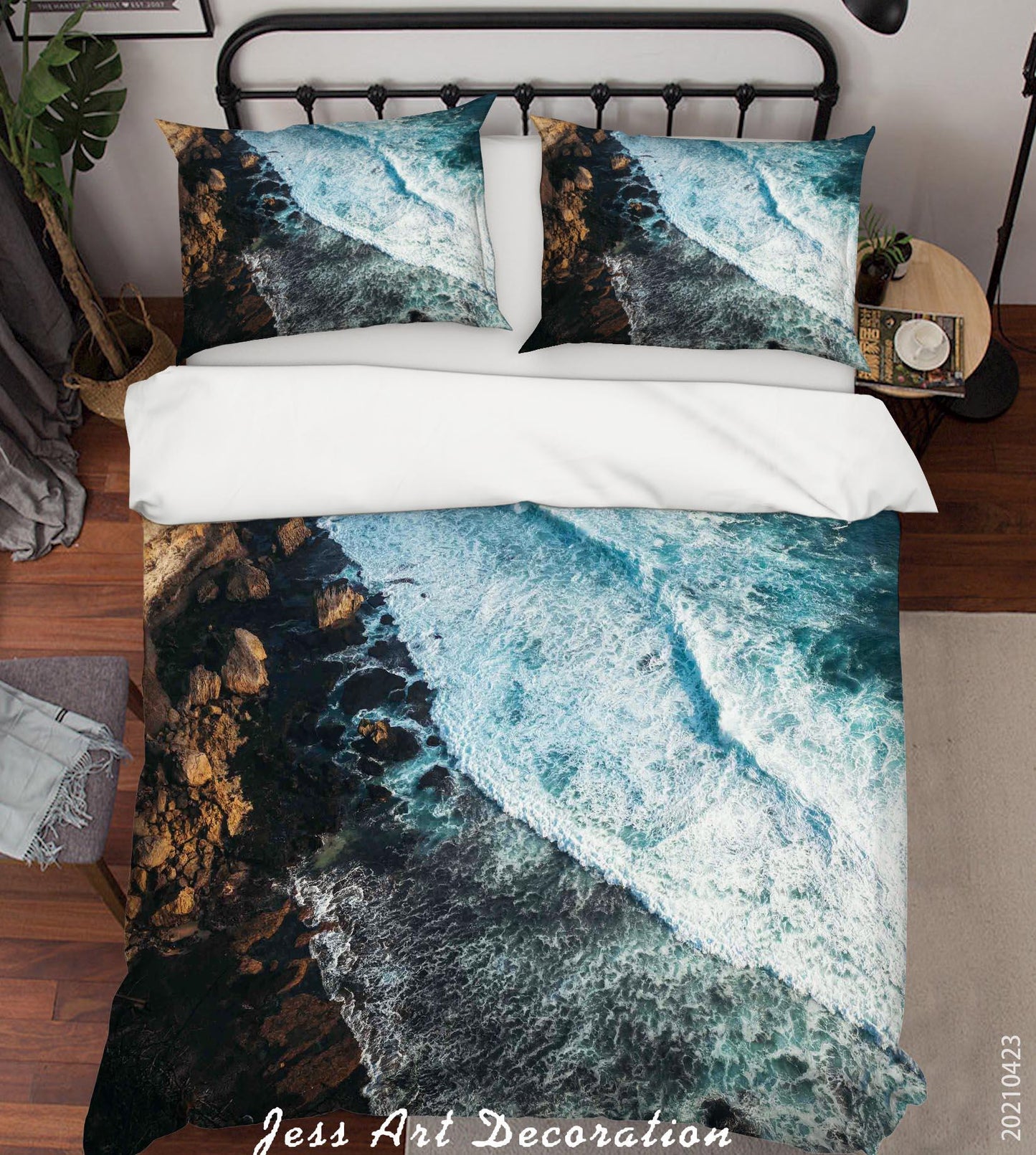 3D Beach Landscape Quilt Cover Set Bedding Set Duvet Cover Pillowcases 41