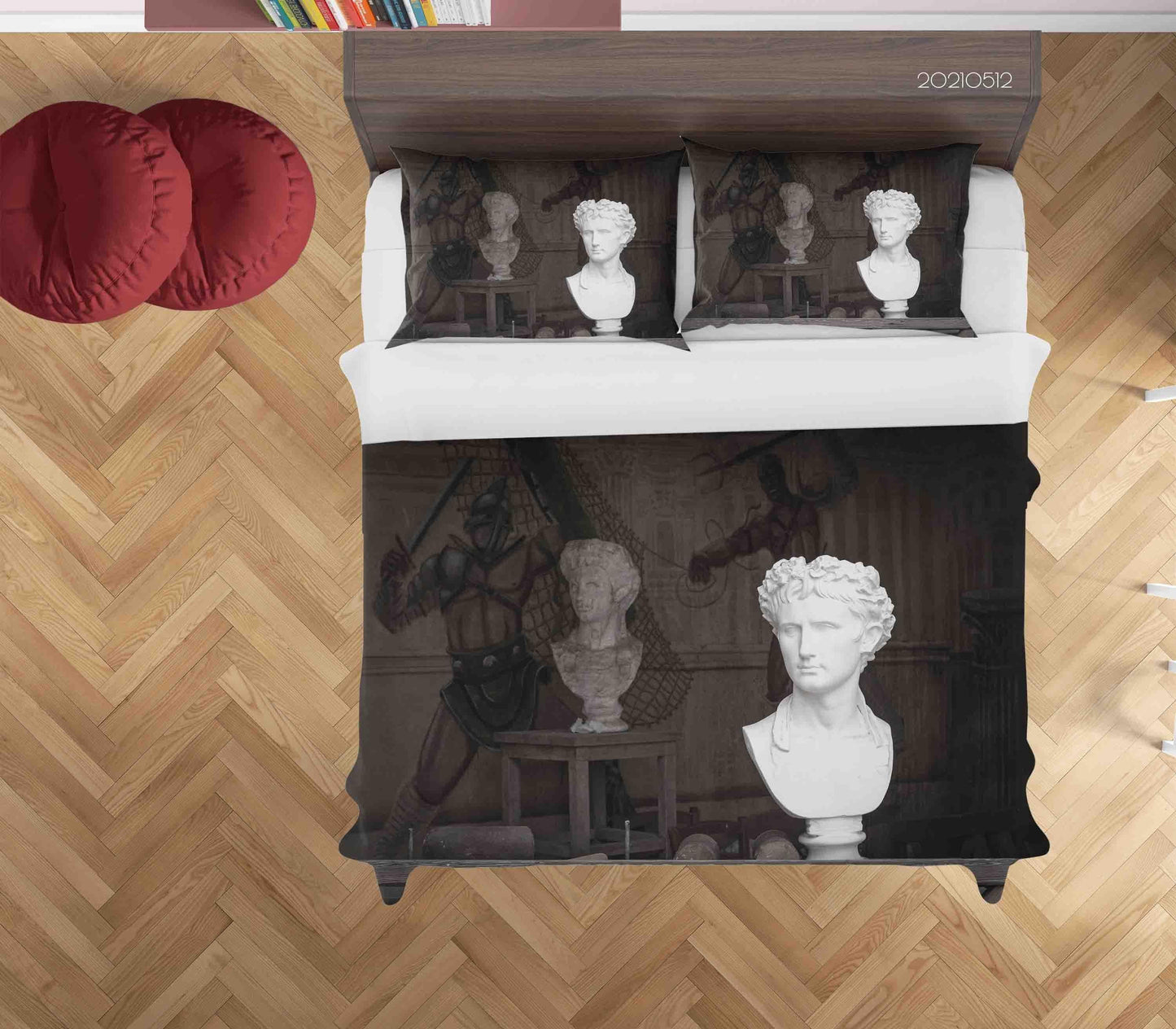 3D Art Sculpture Quilt Cover Set Bedding Set Duvet Cover Pillowcases 278