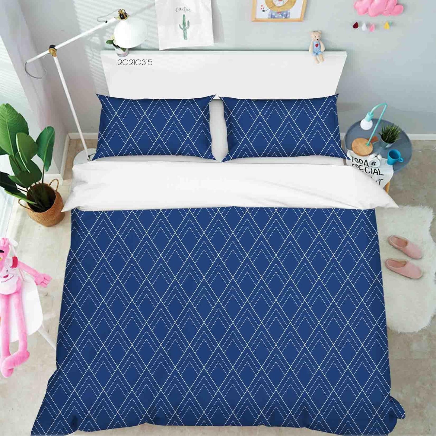 3D Abstract Geometric Art Decoration Quilt Cover Set Bedding Set Duvet Cover Pillowcases 238