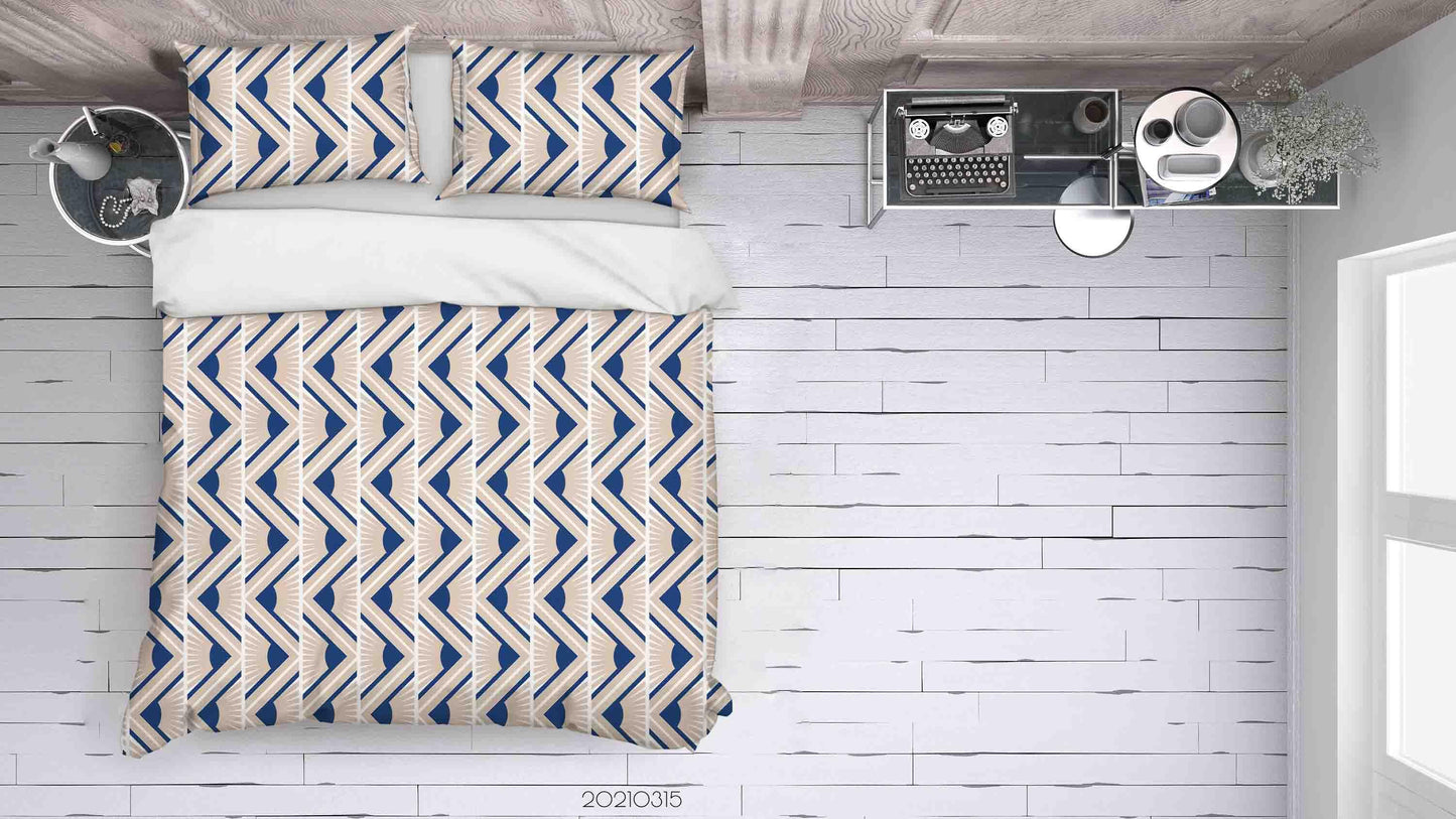 3D Abstract Geometric Art Decoration Quilt Cover Set Bedding Set Duvet Cover Pillowcases 229