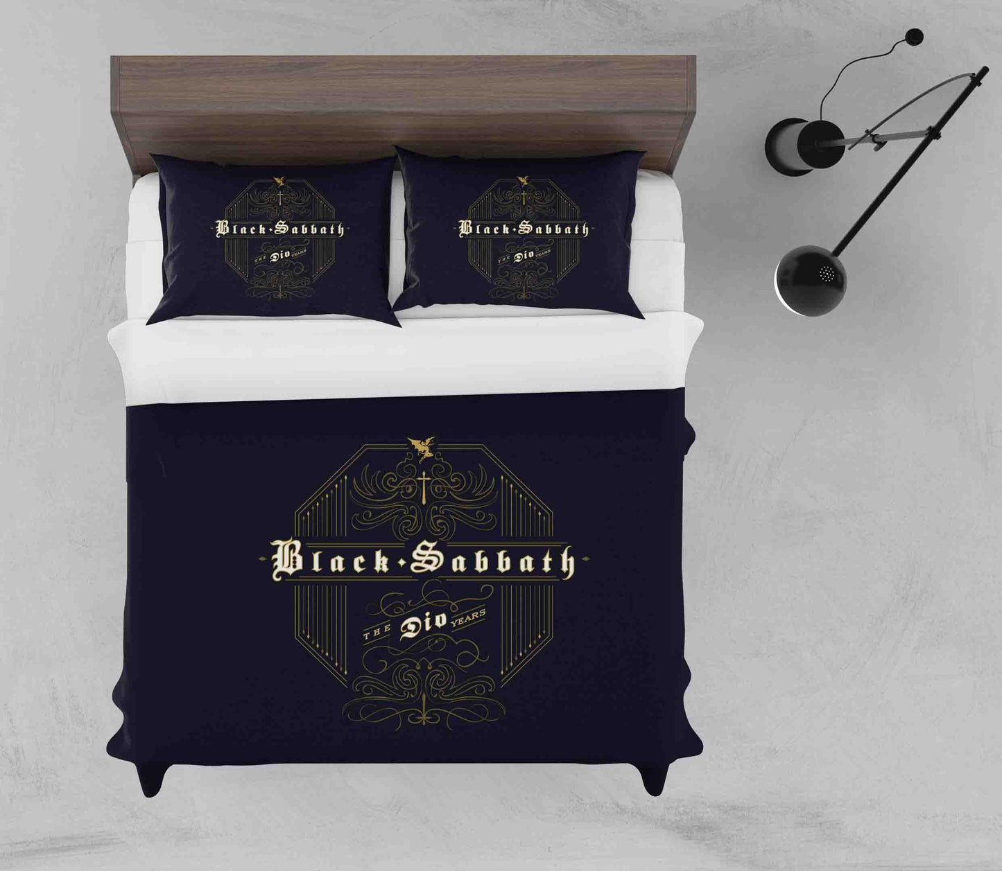 3D Black Sabbath Cross Quilt Cover Set Bedding Set Duvet Cover Pillowcases SF09
