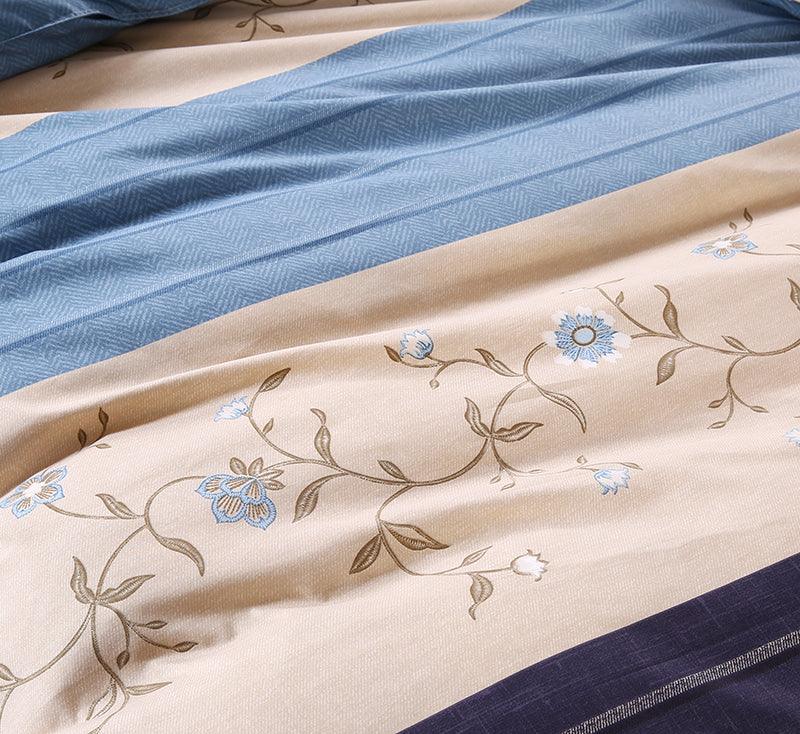 3D Blue Rose Quilt Cover Set Bedding Set Pillowcases 40