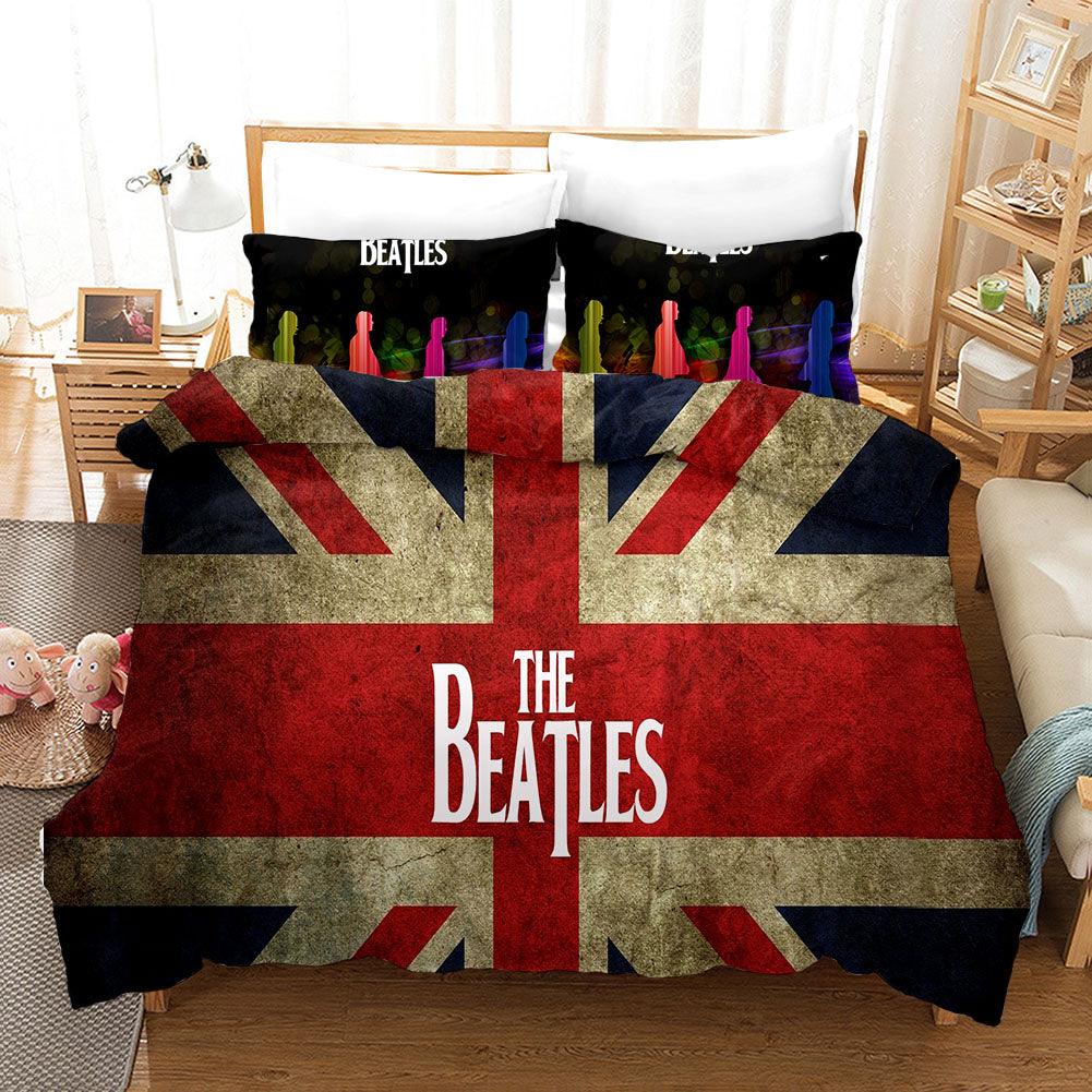 3D Band The Beatles Quilt Cover Set Bedding Set Pillowcases 56