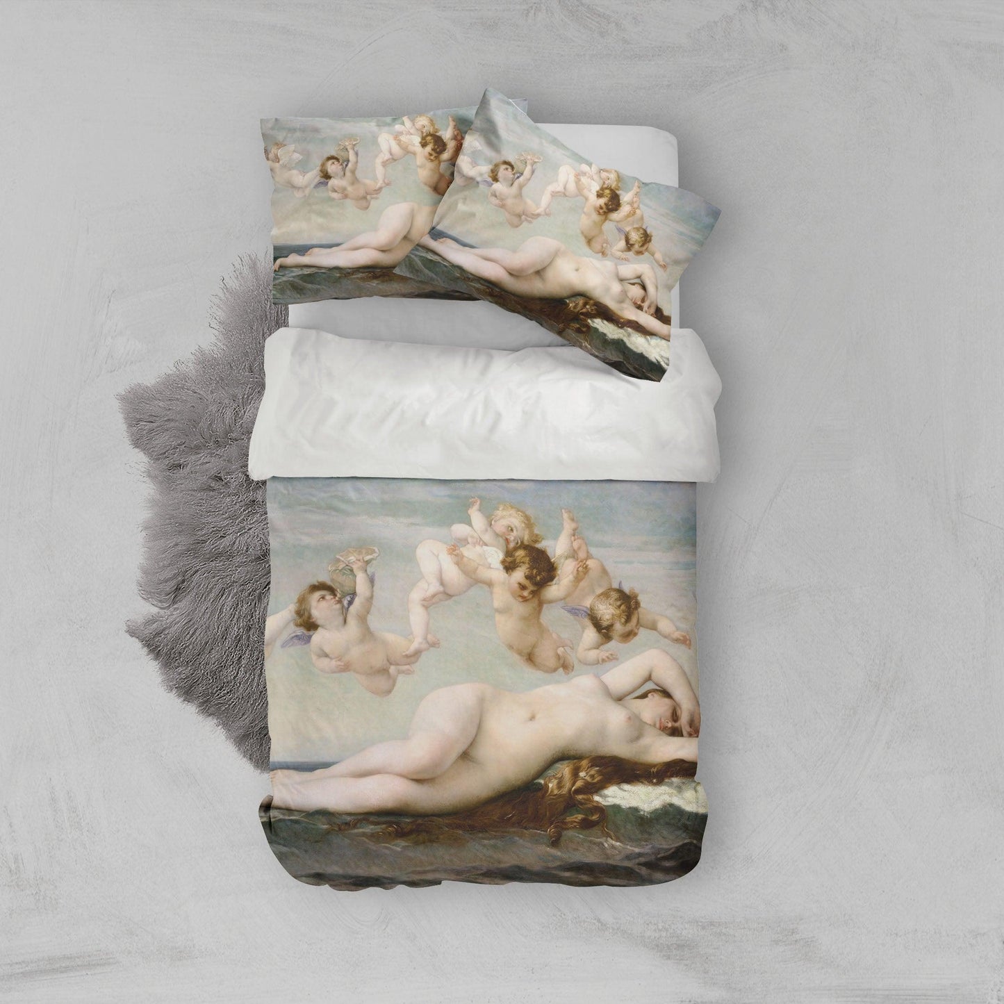 3D Angel Sea Quilt Cover Set Bedding Set Pillowcases 97