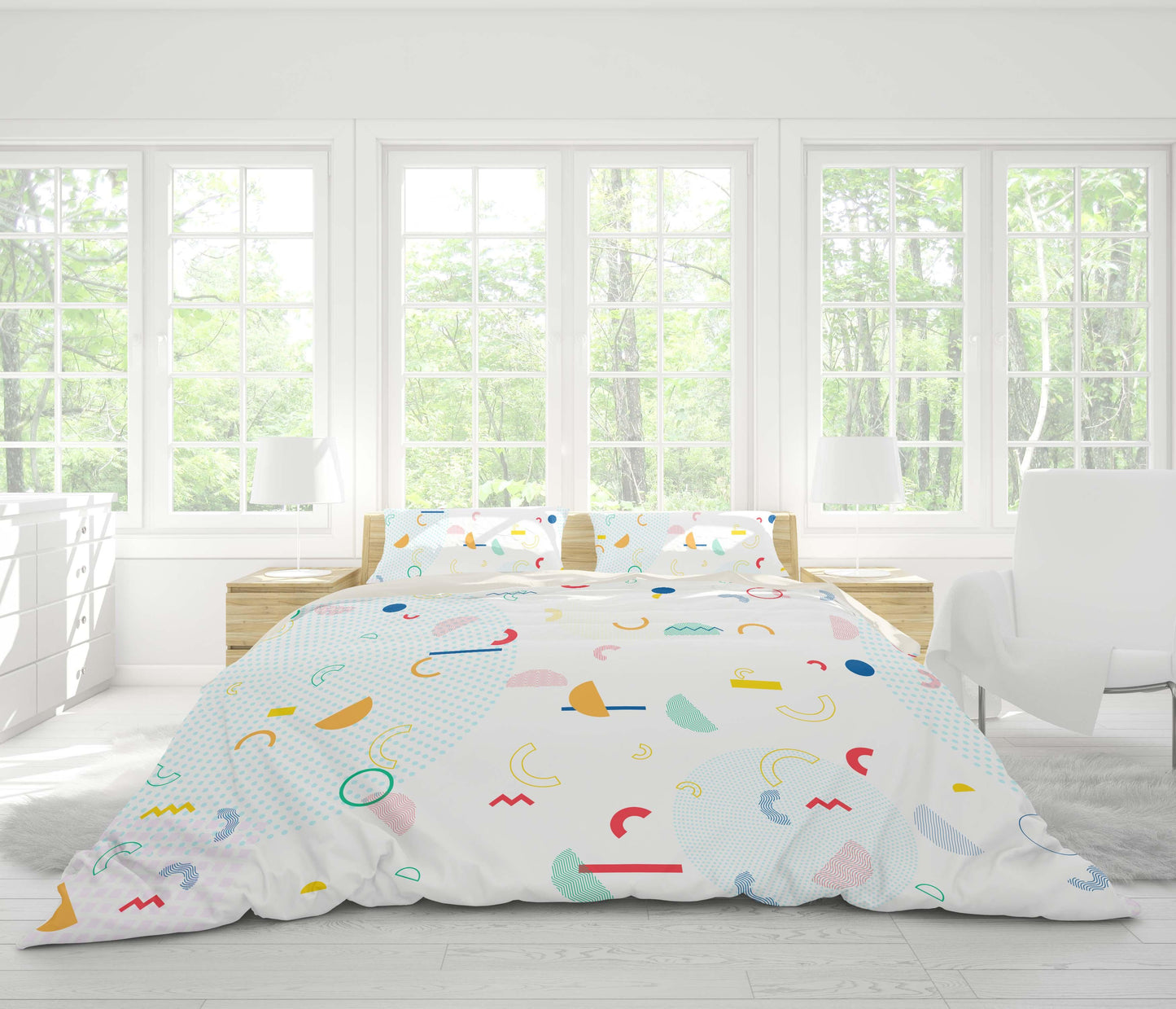 3D Cartoon Pattern Quilt Cover Set Bedding Set Pillowcases 12