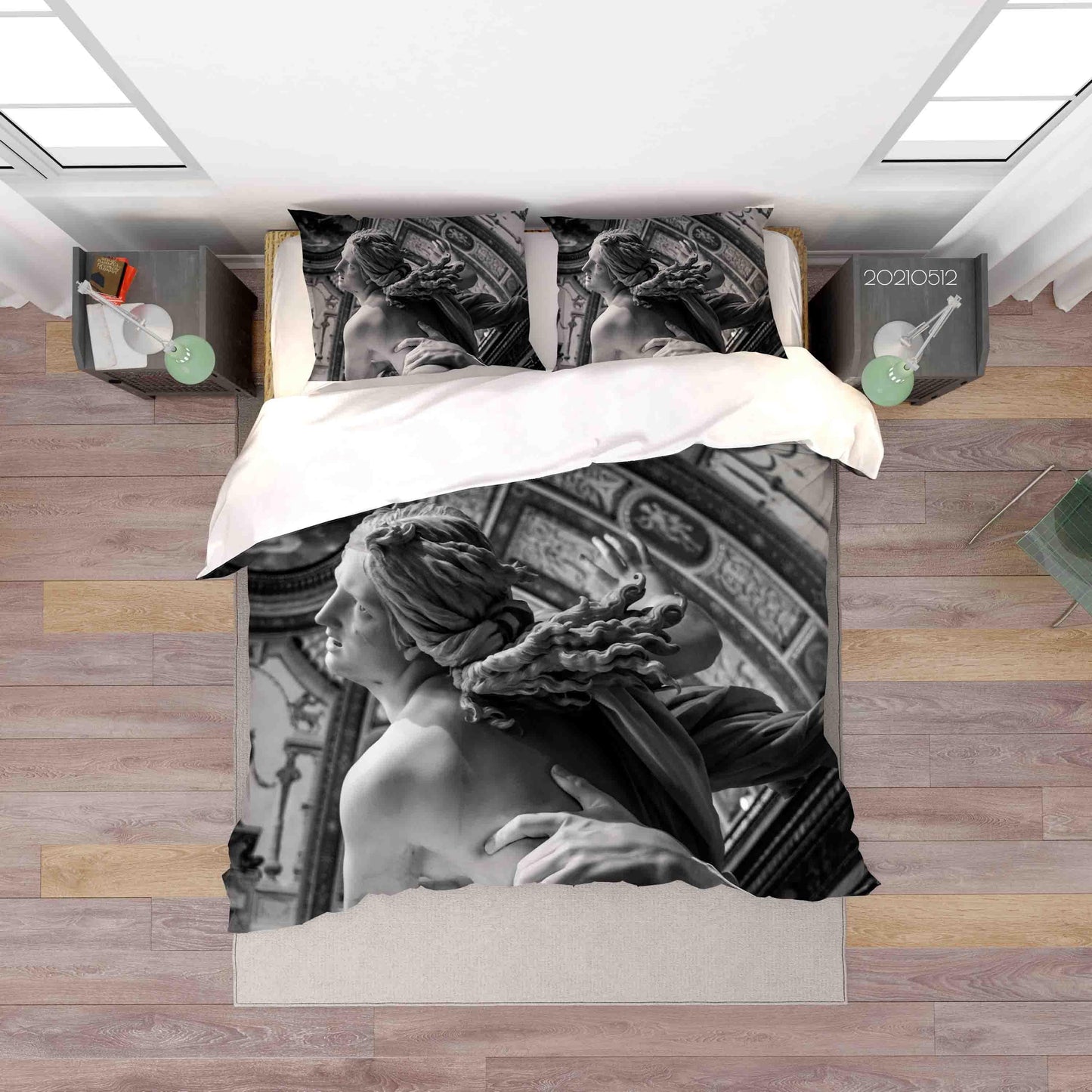 3D Architecture Art Sculpture Quilt Cover Set Bedding Set Duvet Cover Pillowcases 262