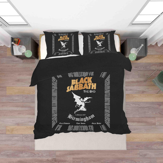 3D Black Sabbath Quilt Cover Set Bedding Set Duvet Cover Pillowcases SF38