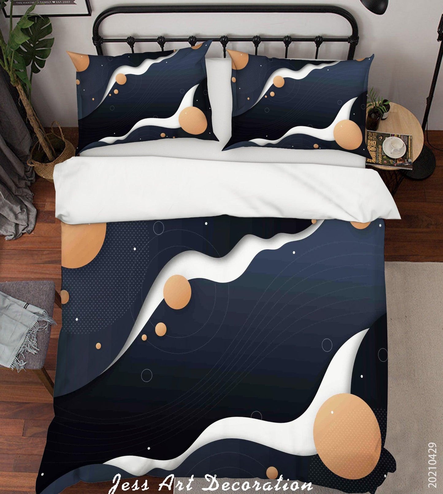 3D Abstract Geometric Pattern Quilt Cover Set Bedding Set Duvet Cover Pillowcases 194