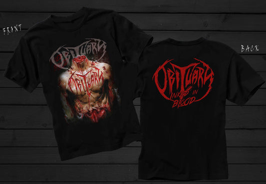 OBITUARY - Inked in Blood Shirt