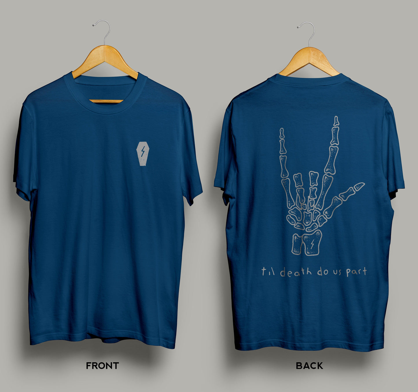 Strength & Heart - Blue, 'Til Death 2.0 T-Shirt