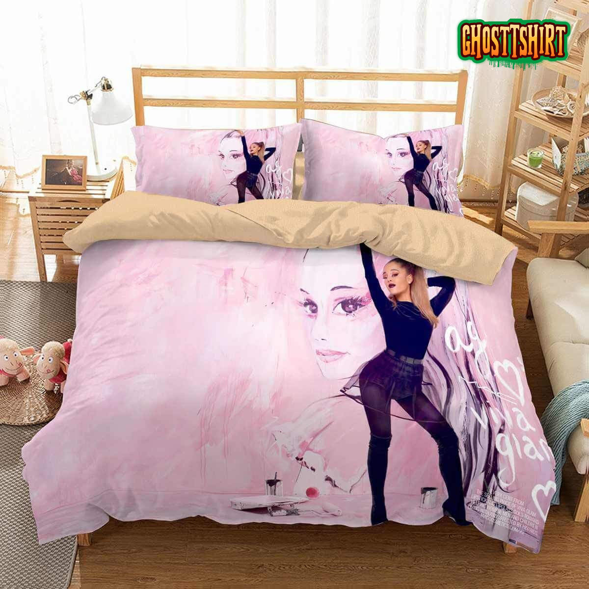3D Ariana Grande Sweetener Poster Bedding Set