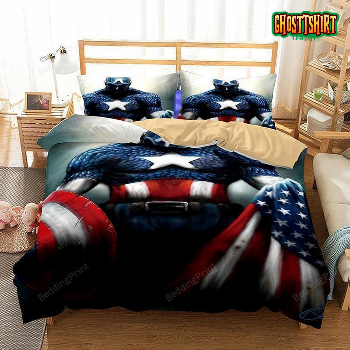3D Art Bed Sets Dc Batman Patterns Duvet Cover Bedding Set