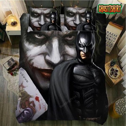 3D Batman & Joker Duvet Cover Bedding Set