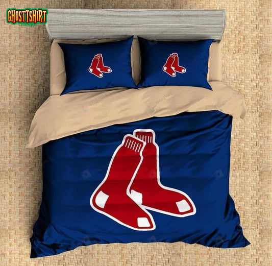3D Boston Red Sox 3pcs Duvet Cover Set Bedding Set