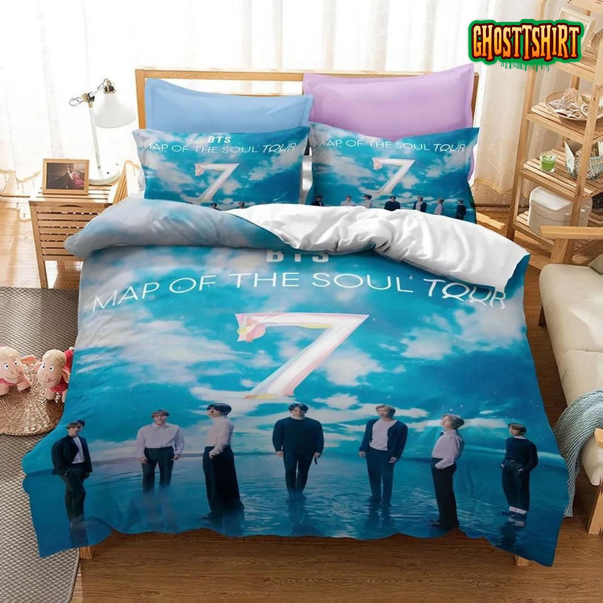 3D Bts Map Of The Soul 7 Bedding Set