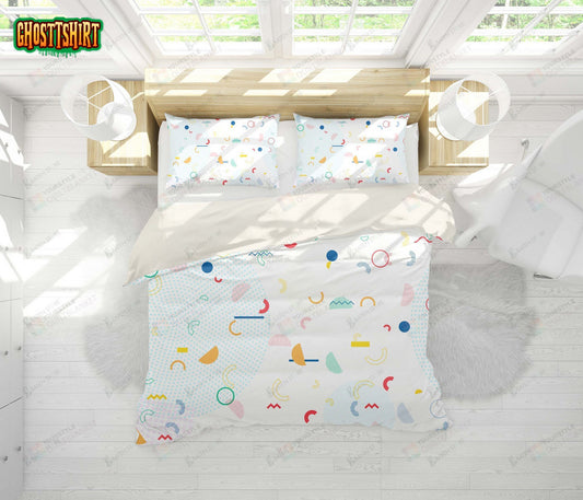 3D Cartoon Shape Pattern Bed Sheets Duvet Cover Bedding Set