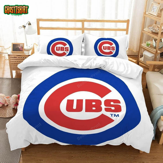 3D Chicago Cubs Et Duvet Cover Bedding Set
