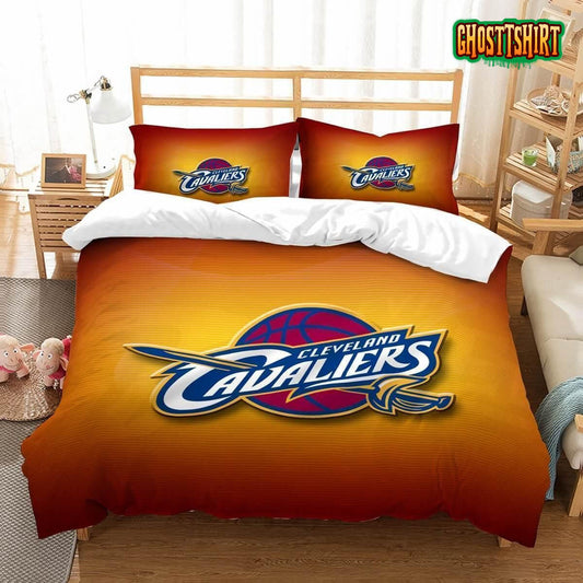 3D Cleveland Cavaliers Et Duvet Cover Bedding Set