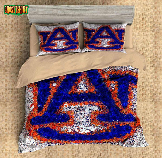 3D Customize Auburn Tigers Bedding Set