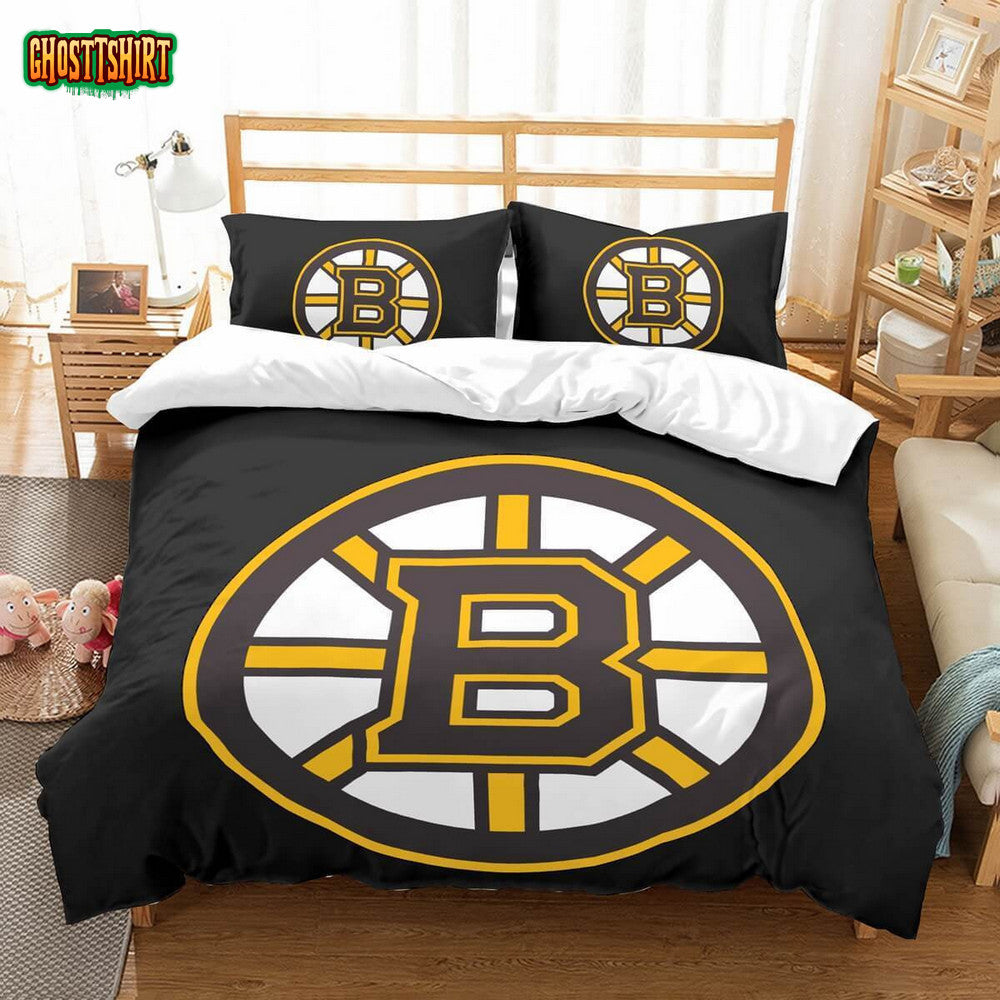 3D Customize Boston Bruins Et Et Bed 3D Customized Duvet Cover Bedding Set