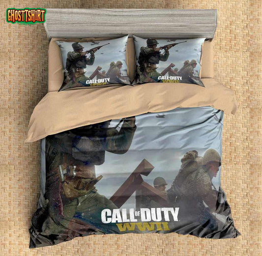 3D Customize Call Of Duty Ww Customized Duvet Cover Bedding Set