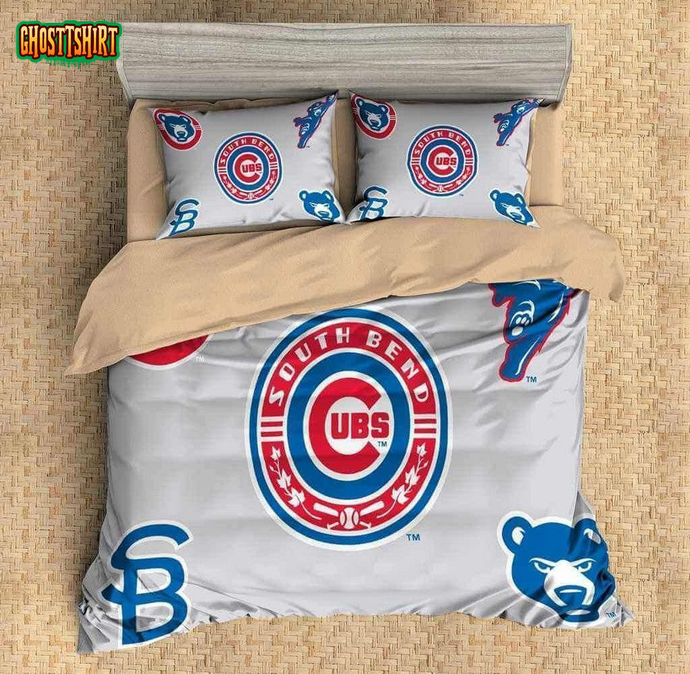 3D Customize Chicago Cubs Duvet Cover Bedding Set