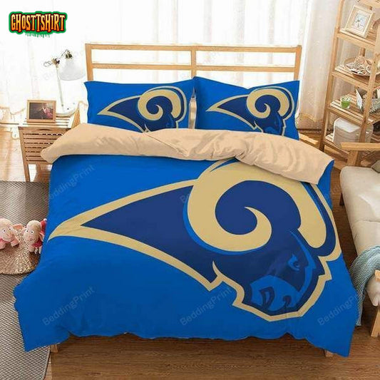 3D Customize Los Angeles Rams Bedding Set